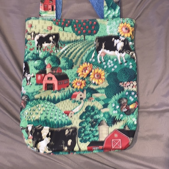 Wrangler denim farm tote - Picture 5 of 6